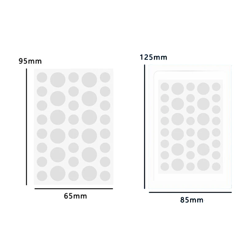 Invisible Acne Patch Mild Non-irritating Lightens Acne Hydrocolloid Acne Sticker Spots Marks Concealer Waterproof Repair Sticker