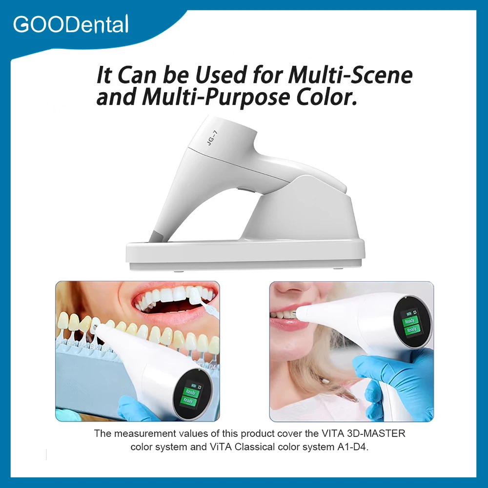 Dental teeth  JG-7 Spectrophotometer Tooth Color Comparator Dental Digital Shade Guide with AI Function and High Accuracy