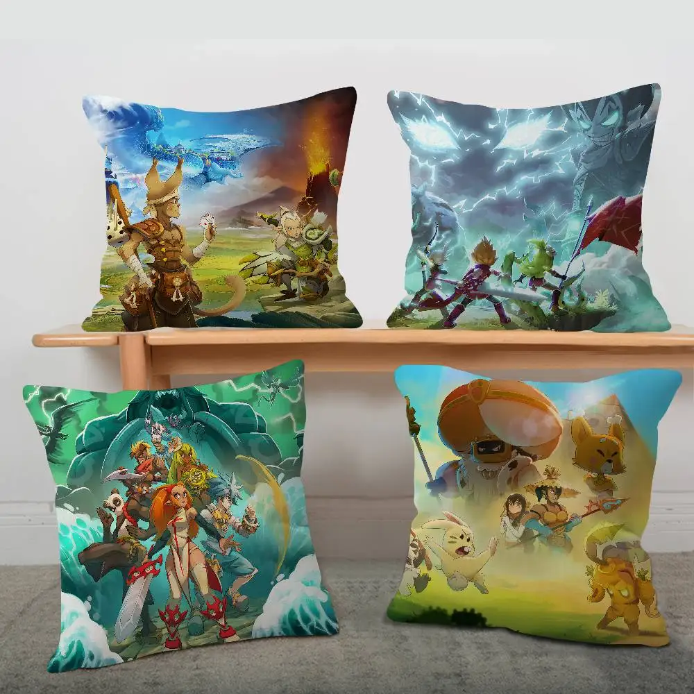 Game W-Wakfu Cool Pillow Cover Sofa Cushion Cover Home Room 
