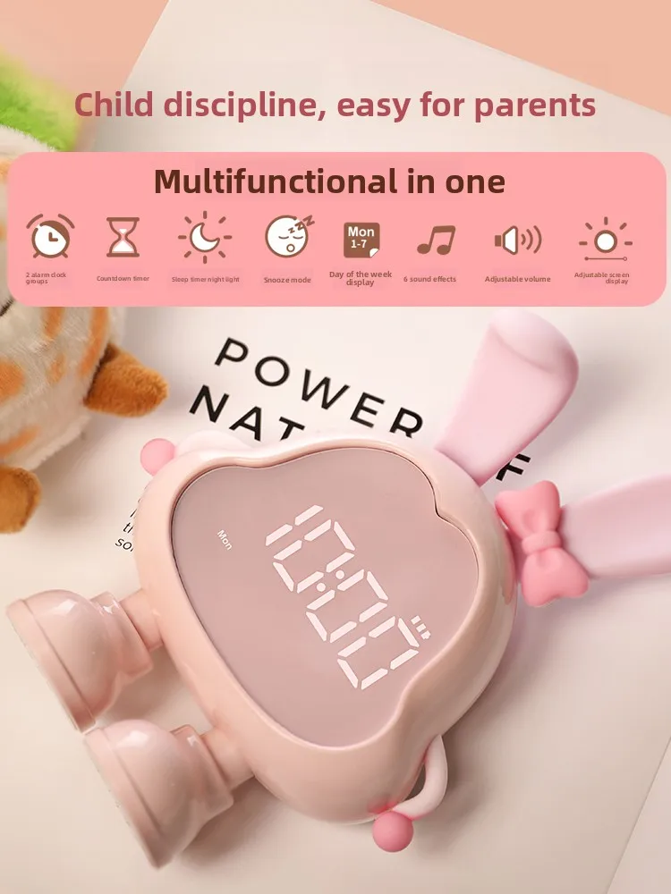 Smart Alarm Clock for Children Students Special Powerful Wake-Up Girls Boys with Timer Learning Practical New 2026 Model