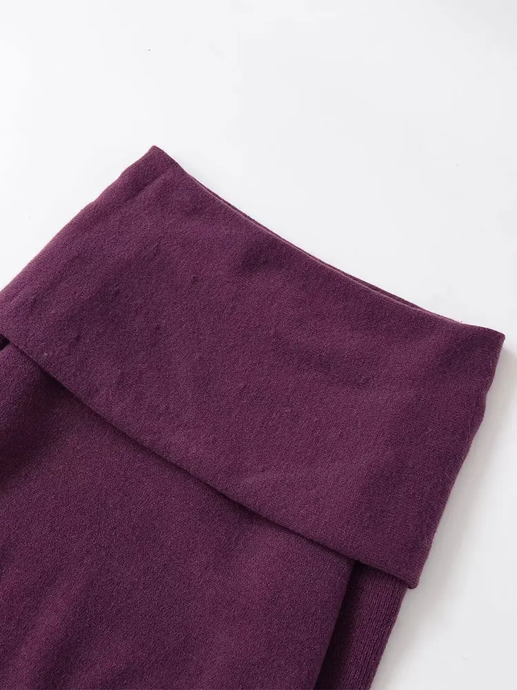 

NLZGMSJ женский свитер, осень 2022, складной пуловер с открытыми плечами и длинными рукавами, вязаный пуловер, женский топ, Y2K