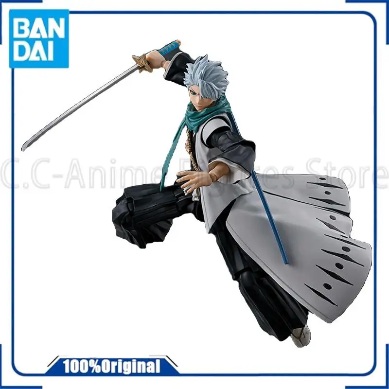 In Stock Bandai S.h.figuarts Bleach Hitsugaya Toushirou Original Figure Genuine Anime Boxed Model Toy Action Festival Gift