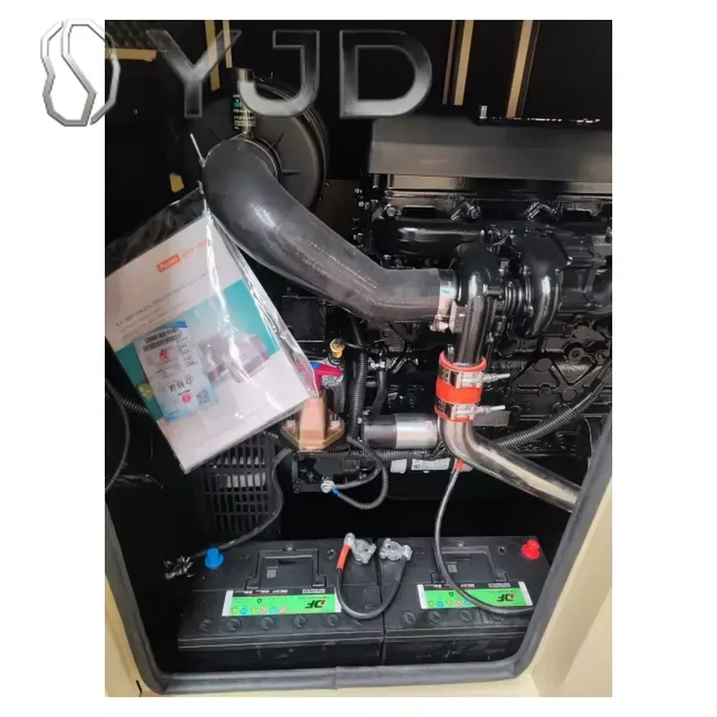 For 20KW High Power Silent Diesel Generator with Auto Start Water Cooling System ATS Remote Control 1800 RPM 110V-480V