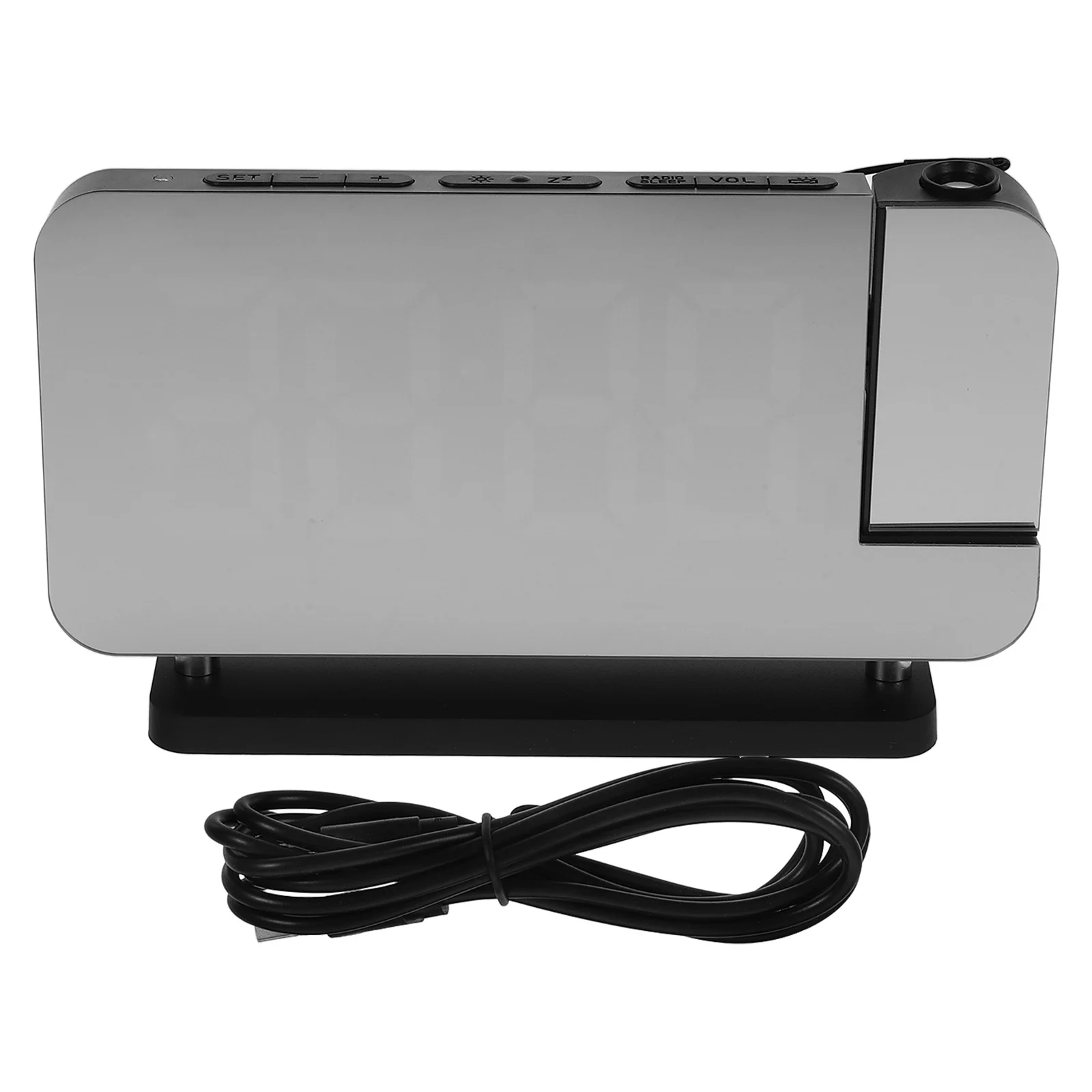 

Led Electronic With Rotating Projection, Digital Alarm Clock For Bedroom, Large Display Night Light, Desktop Decor, Led