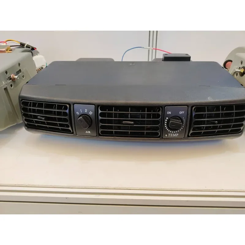 Electric Vehicle DC 12/24 Volt Air Compressor Parking Air Conditioning Cooler AC Evaporator