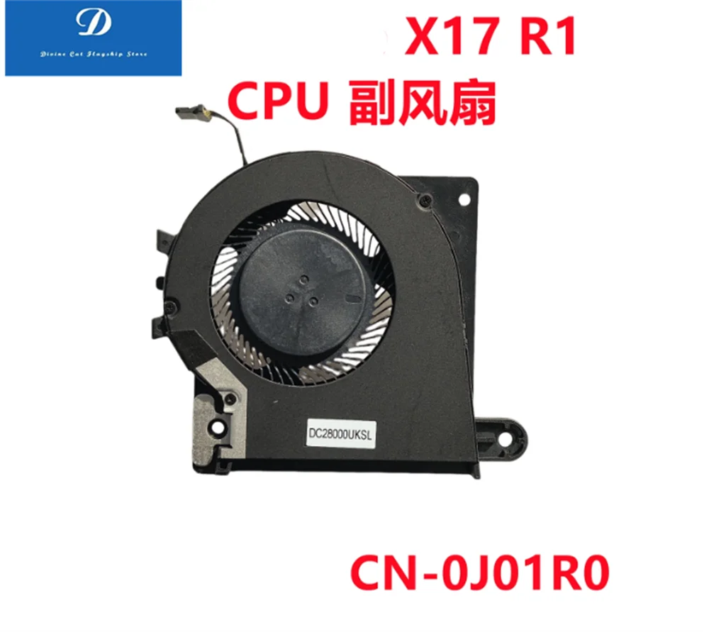 FOR Dell Alien X17 R1 CPU Cooling Fan 0J01R0