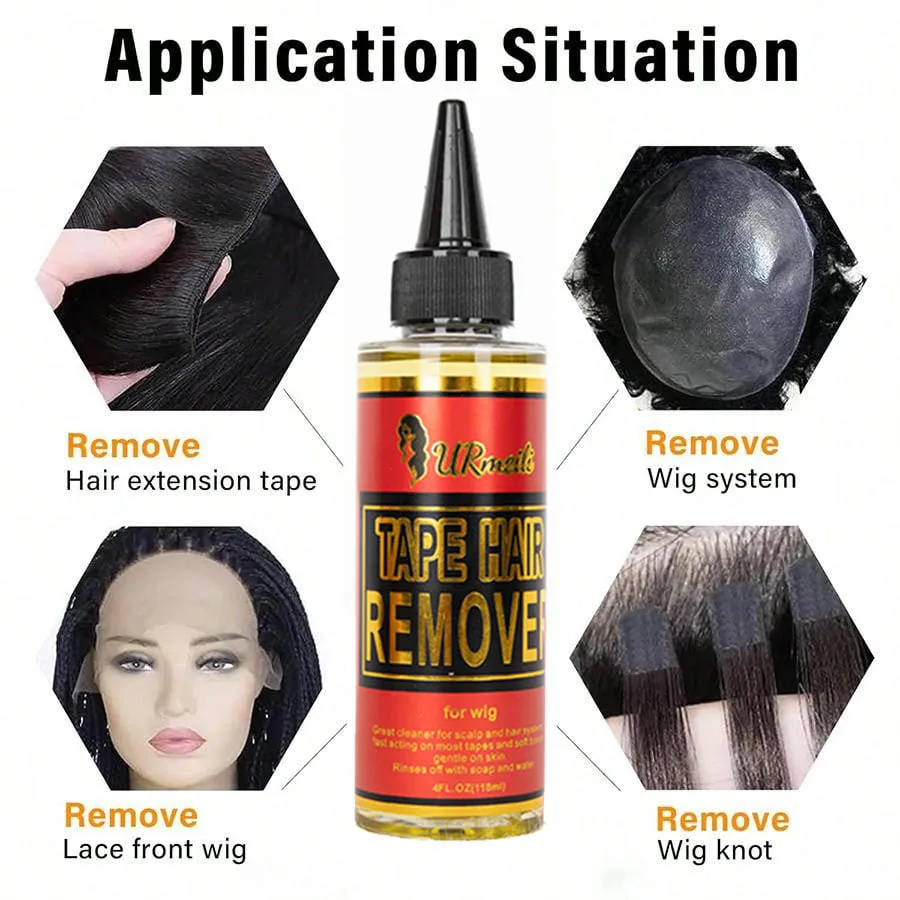 1PC Glue Remover For Lace Wigs 118ml,Glue Remover Spray For Lace Wigs,Hair Glue Bonding Residue Remover Solvent image 5