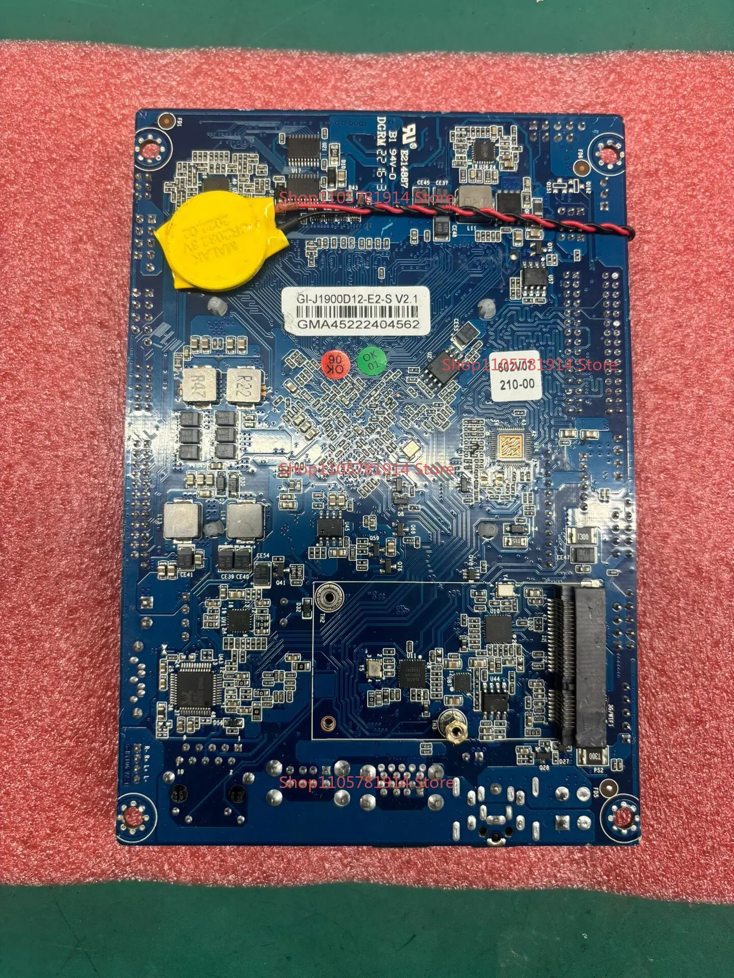 For GI-J1900D12-E2-S Cash Register Industrial Small Main Board, Double Edp Built-in Main Board