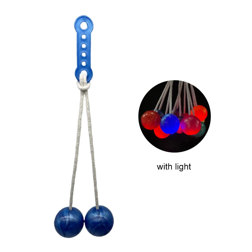 Pro-Clackers Ball With Lights Antistress Ball On String Tek-Tek Latto Toy Clacker Ball Toys Lato-Lato Toys for Kids and Adults