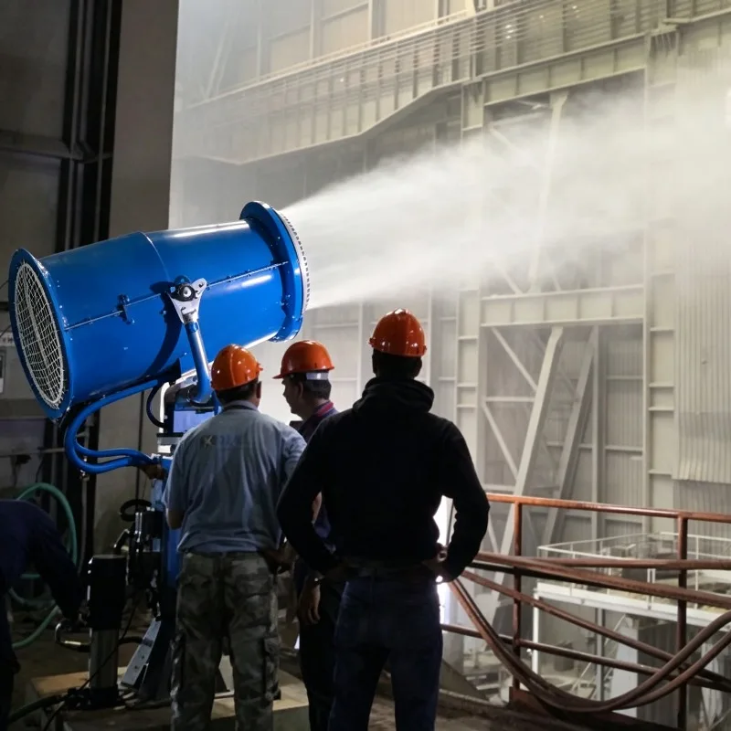 Orchard Sprayer Fog Cannon Machine 30m Agricultural Mist Blower Water Fog Cannon for Fruit Tree Pest Control Spray CE Certified
