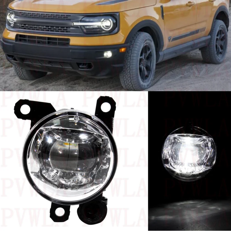 

Left Side Front Bumper LED Fog Lights Lamp M1PZ-15200-A For Ford Bronco Sport 2021-2022