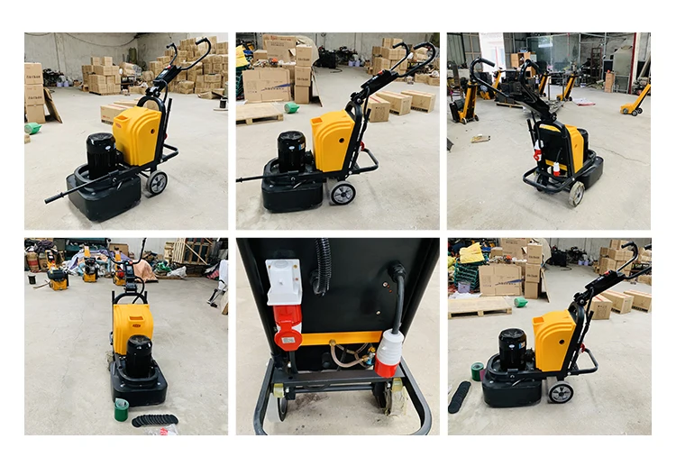 Betonfahrt-Schleifmaschine, Schleifmaschine für Betonböden, Terrazzo-Betonbodenschleifer zum Verkauf, Oberflächenschleifen 3 kW