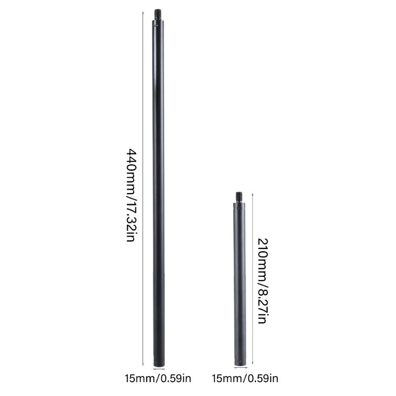 Nhôm Nối Dài, 3/8 "Nam Trên Đến 1/4" Nữ Đáy Cho Chân Máy Và Gậy Chụp Ảnh Selfie Chụp Ảnh Thanh Nối Dài