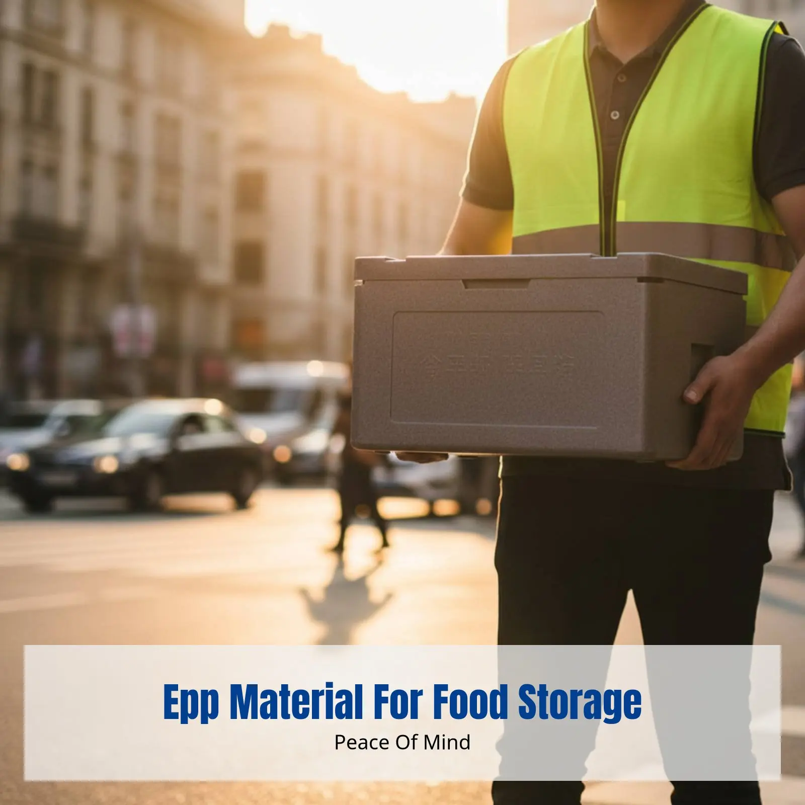 

Изолированный контейнер для еды из EPP, пищевой пенопласт для хранения, для коммерческого кейтеринга, ресторанов, столовых, доставки еды, мероприятий на открытом воздухе