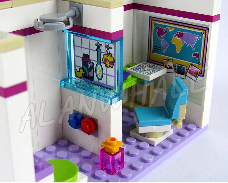 649pcs Vrienden Heartlake City Zomer Stephanie's Huis 10612 Model Bouwstenen Kinderen Kid Set Bricks Compatibel met