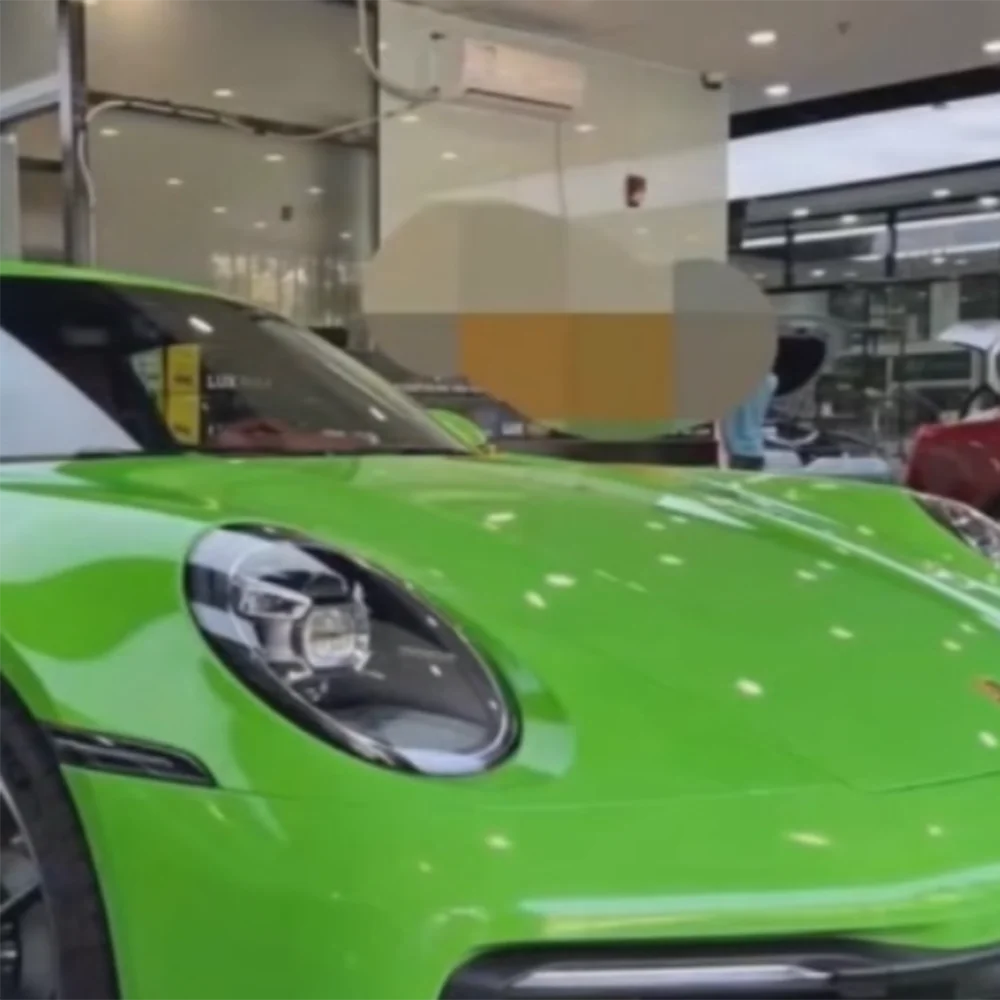 Wrapmaster 5M/10M/18M Special Color Auto Vinyl Wrap PET Viper Green Car Exterior Decorative Film