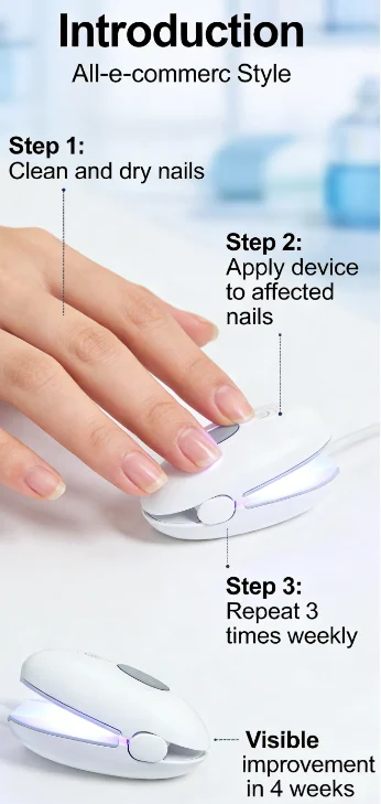 

Лазерный аппарат HZJ02 для лечения грибка ногтей: безболезненное удаление онихомикоза, средство для восстановления и ухода за ногтями