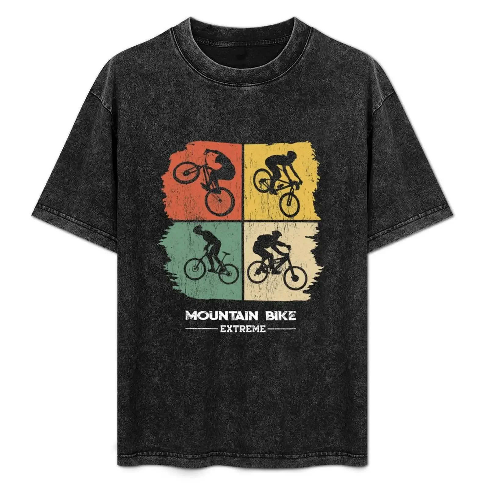 Mountain Bike MTB Bike Bicycle Retro Vintage T-Shirt cheap stuff topping fashion shirts shirts men graphic