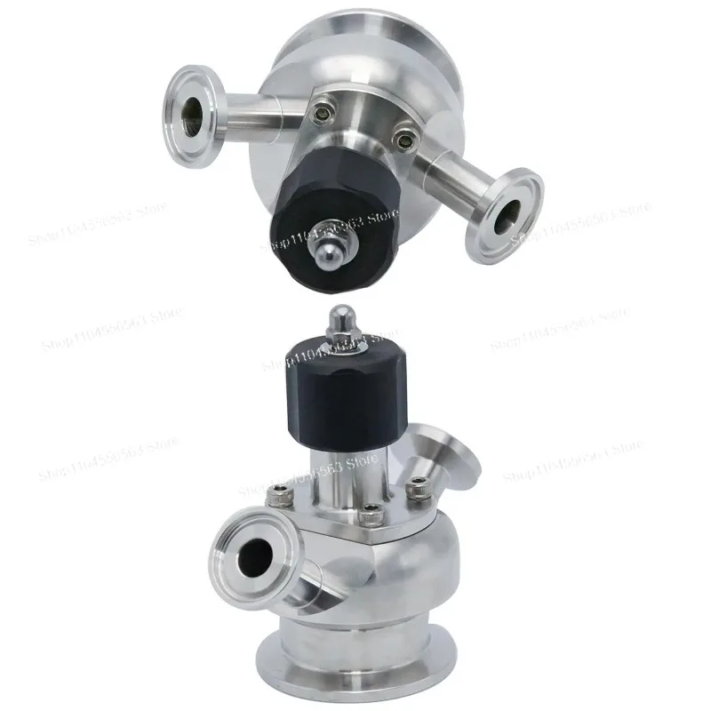 High-Quality Sanitary SGM Sterile Sampling Valve (DN6/DN8/DN10/DN15) - SS304/SS316L Stainless Steel, PTFE Seal