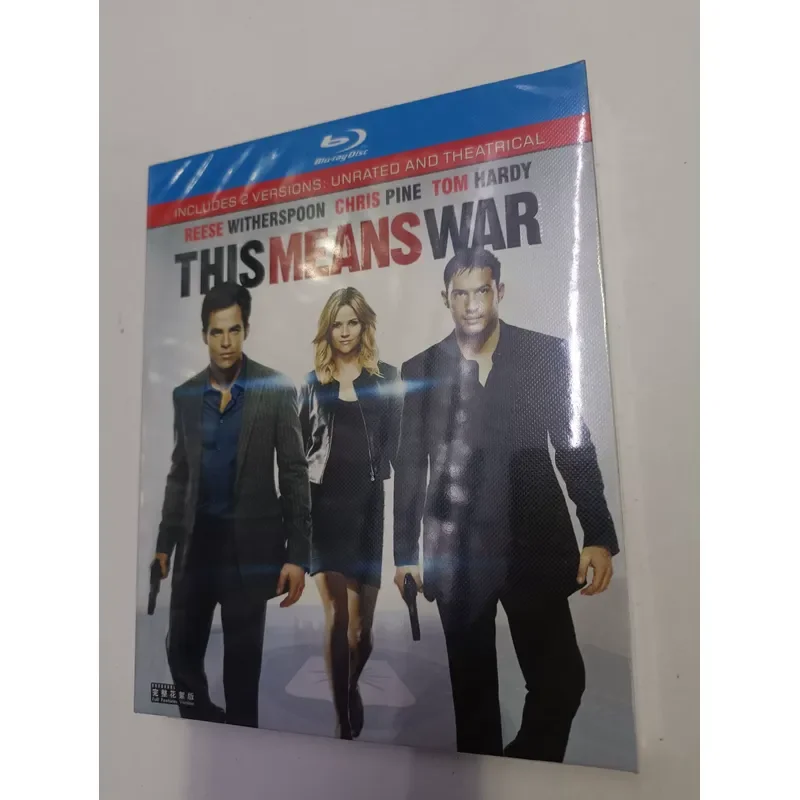 Blu-ray Disc Agent Race Reese Witherspoon China Edition High Definition Movie Collection