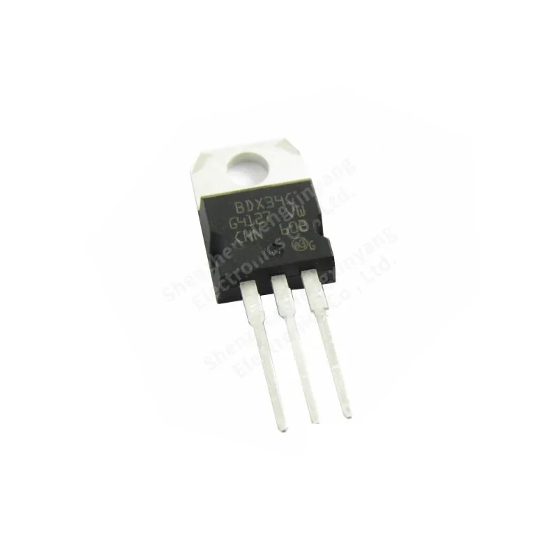 10PCS BDX34C BDX34 PNP transistor 10A 100V power triode directly plugged into TO-220