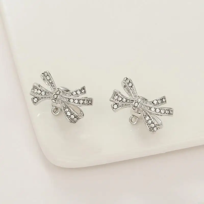 Stylish Zircon Alloy Earphone Clip Effortless Installation Process for Freeclip Wireless Earbud Corrosion Protections 