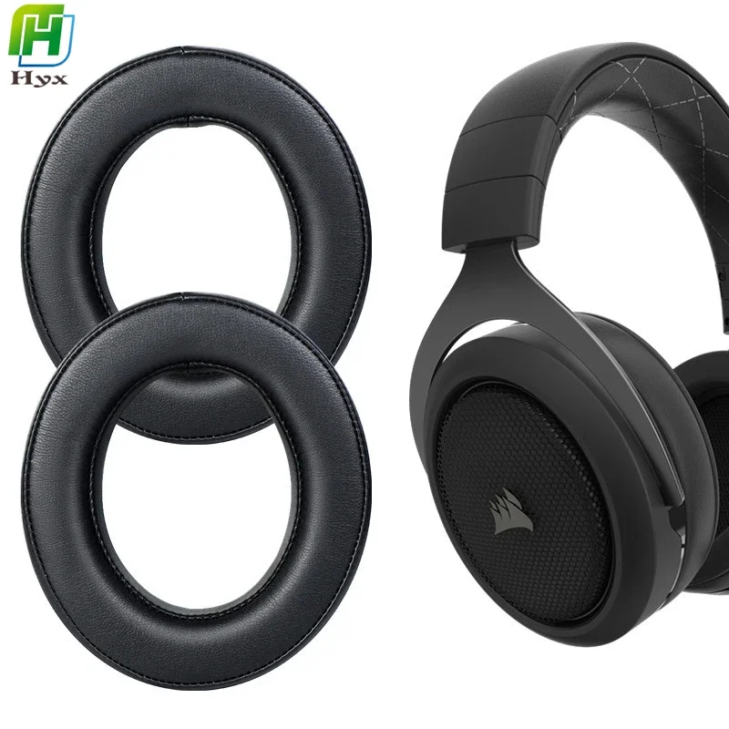 

HYX For Corsair HS50 HS60 HS70 Pro Headphone Sleeve Earmuffs Ear Pads / Head Beam Leather Case Accessories