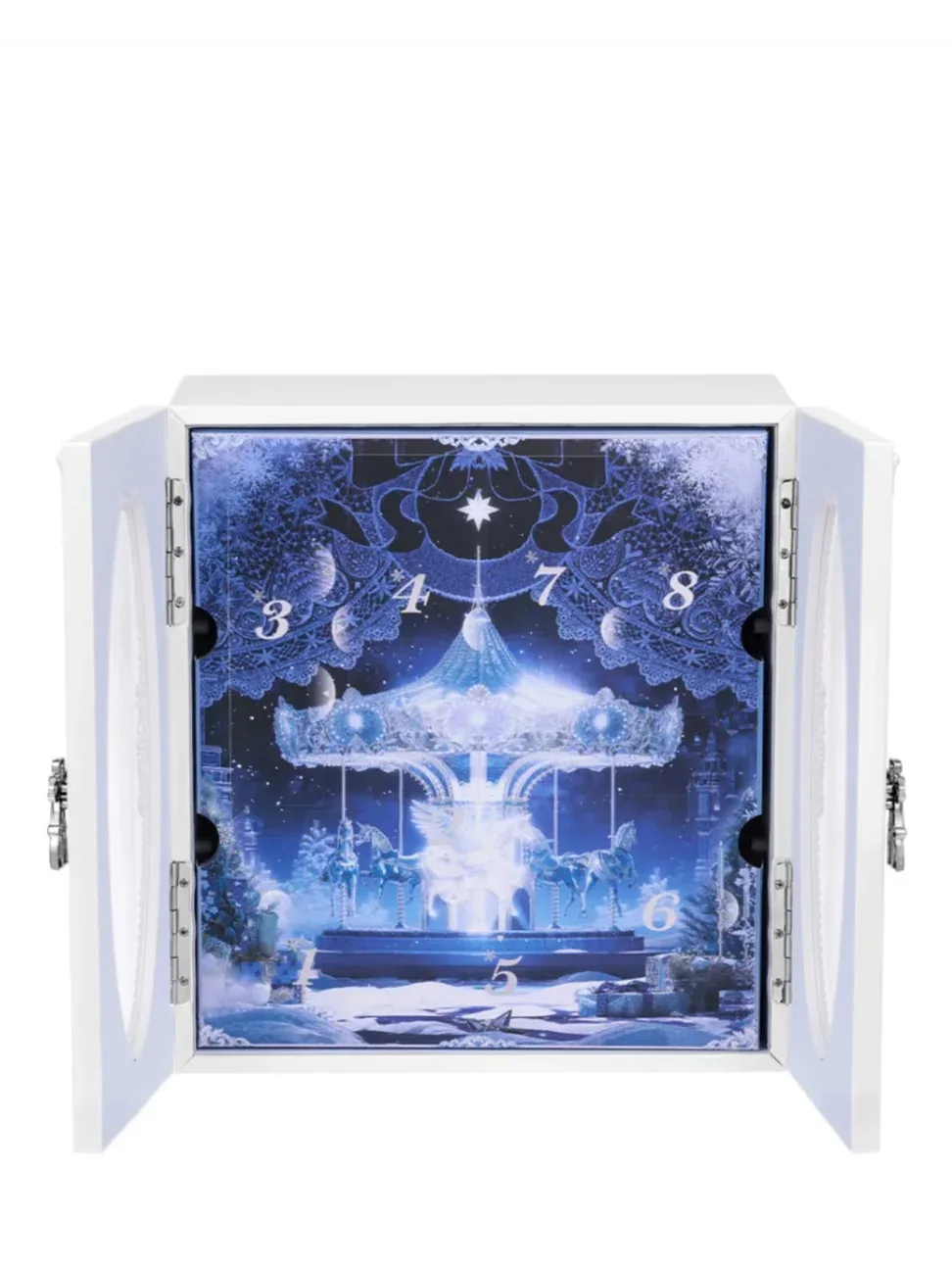 El conjunto de caja de regalo de edición limitada de Navidad Flowerklind incluye estuche de cosméticos y maquillaje