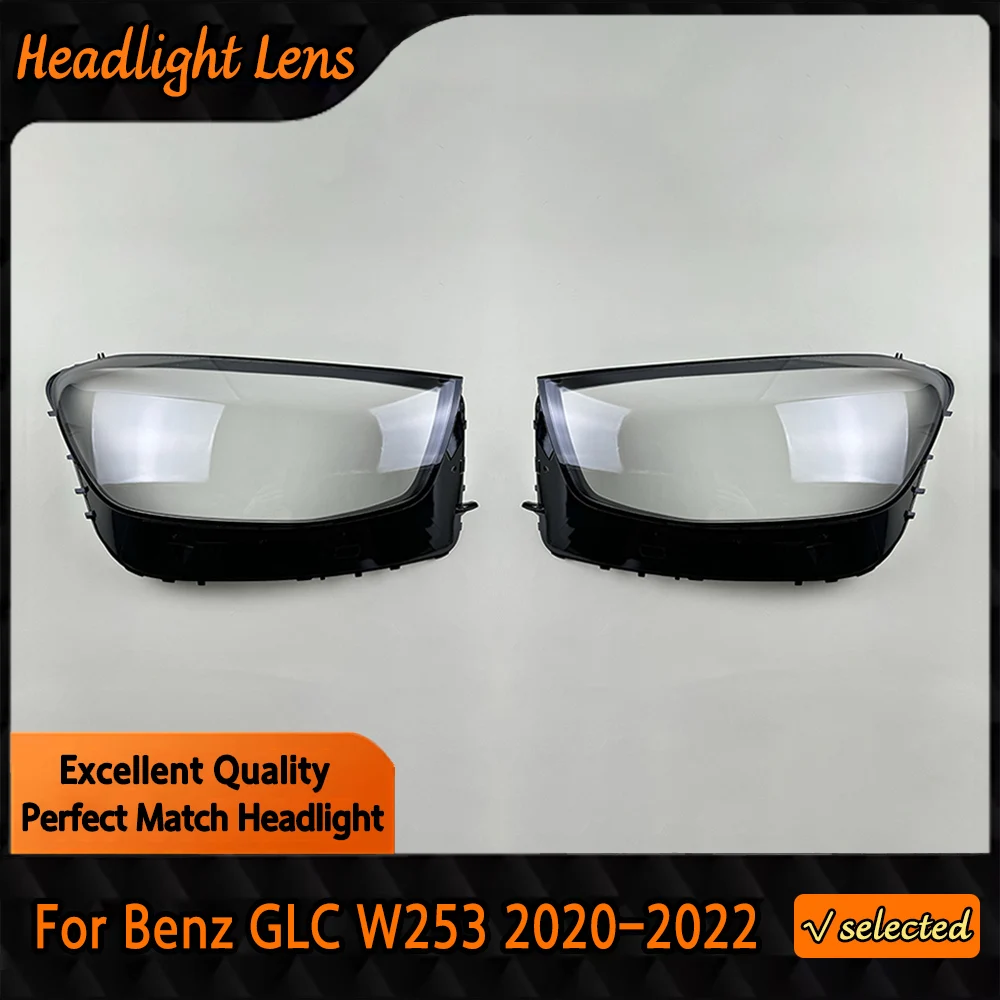 

Headlamp Cover Headlight Shell Lens Plexiglass Replace Original Lampshade For Benz GLC W253 GLC200 GLC260 GLC300 2020 2021 2022