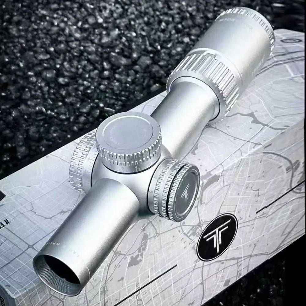 

T-EAGLE Тактический EOS1.2-6x24IR Охотничий прицел Компактный прицел Lunetas с подсветкой Прицел для стрельбы Подходит для карбины.223