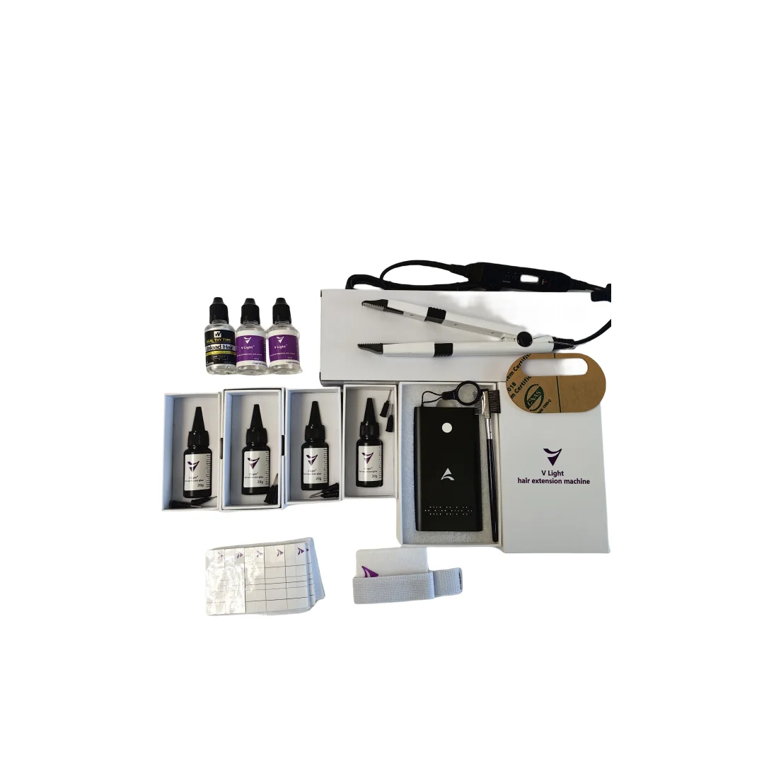 ชุดที่ยืดผมไฮเทคที่ร้อนแรงที่สุดในปี2024เทคโนโลยี V-Light ที่ที่ยืดผมติดตามได้