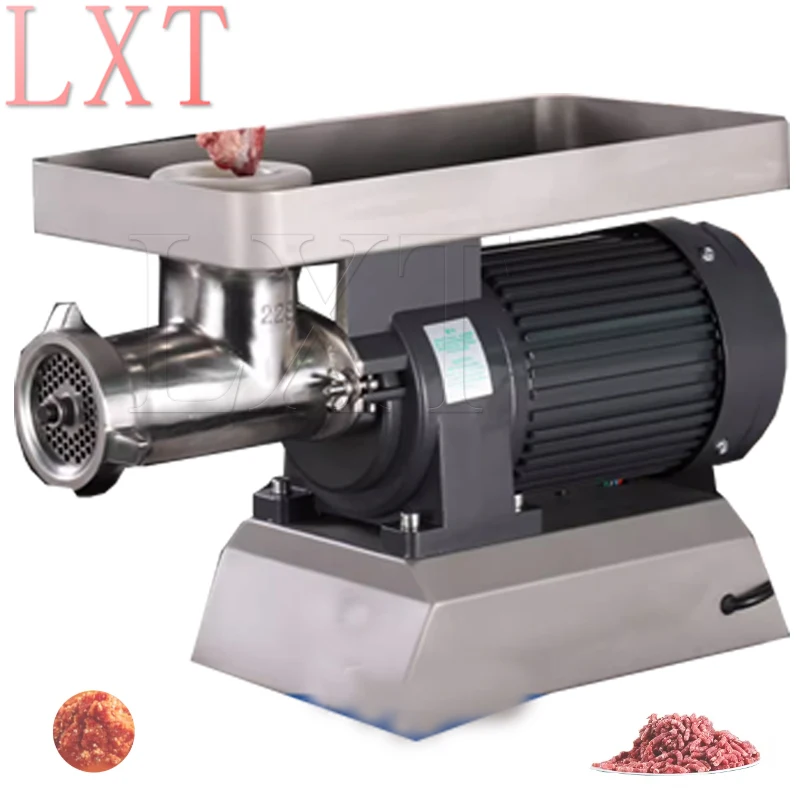 Commercial Multifunctional Stainless Steel Meat Grinder Large Power Automatic Frozen Meat Mincing Chopping Machine