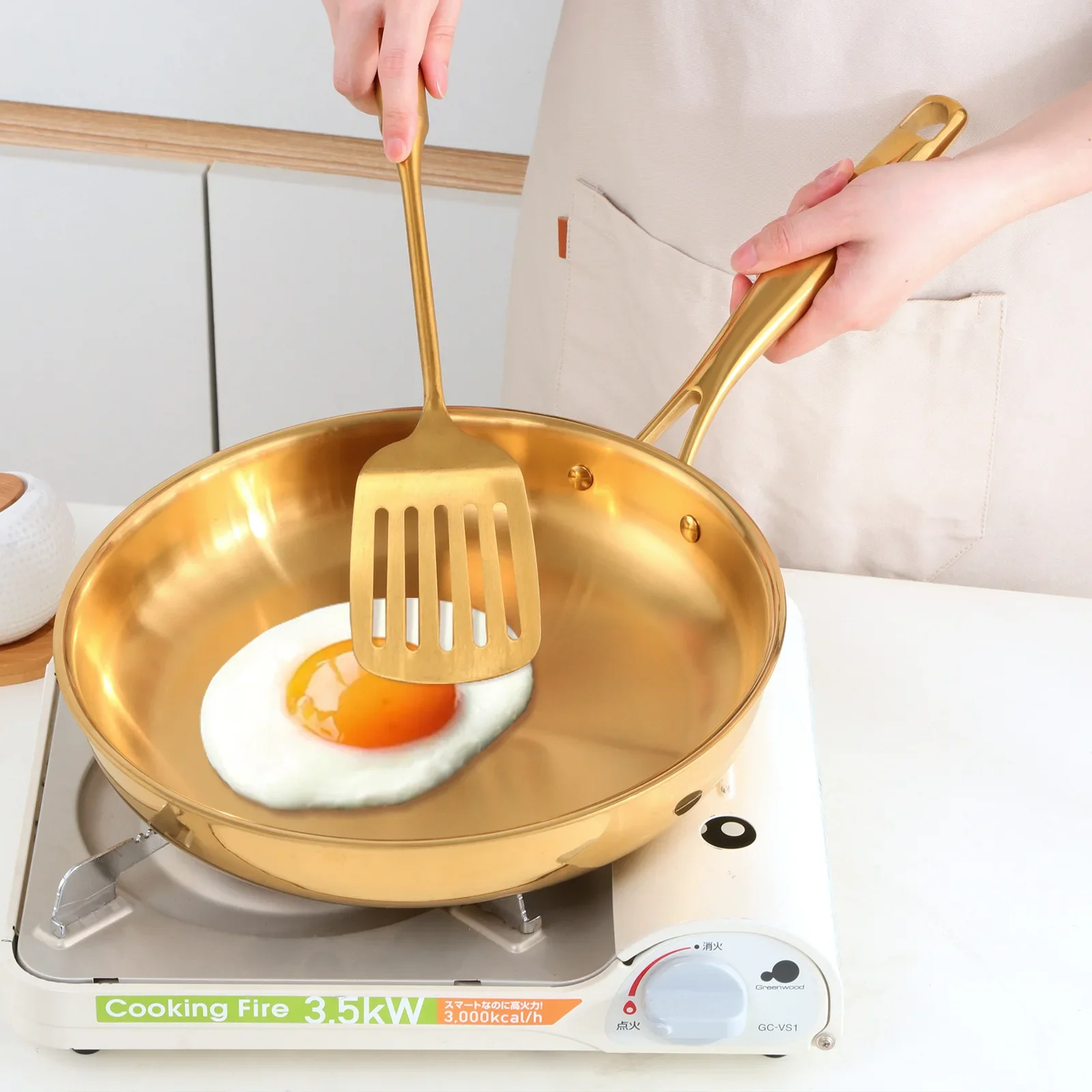 {Only dazzling colors are in stock}304 Stainless Steel 28CM Frying Pan High Quality Pan Fried Steak Non Stick Pan General