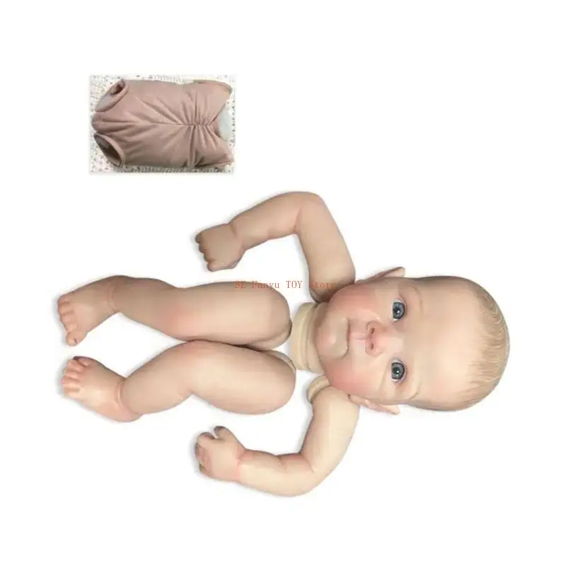 

96GC 18in Reborns Baby Doll Mold DIY Реалистичная детская форма с подвижными руками и ногами, мягкая кукла для малышей, подарок