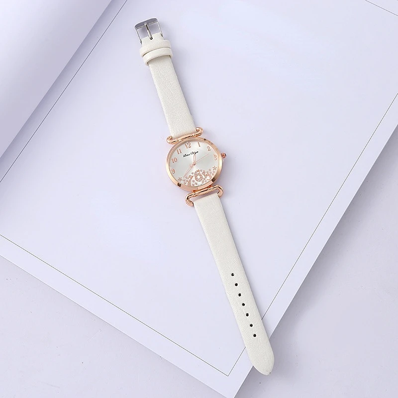 Top Style Fashion Women's Luxury Leather Band Analog Quartz WristWatch Ladies Watch Women Dress Reloj Mujer  watch for women