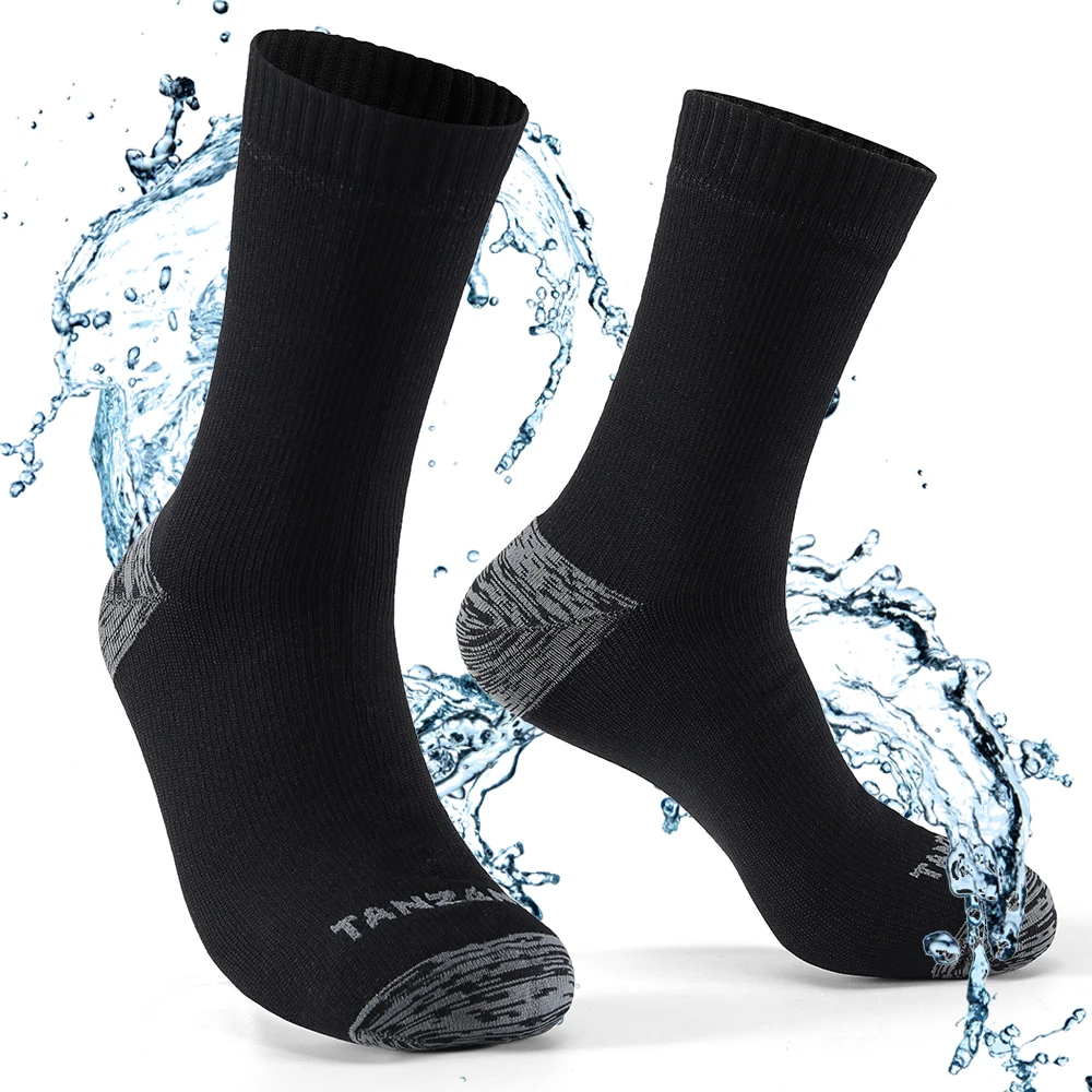 Waterproof Socks Breathable Outdoor Waterproof Hiking Wading Camping Winter Ski Fishing Sock Riding Snow Warm Waterproof Socks