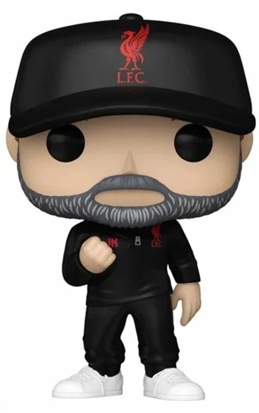 ¡Nuevo 2024 Funko Pop! Liverpools Estrella del fútbol deportivo Jurgen Klopp # 54 figuras de acción de vinilo de entrenador, juguetes para cumpleaños, el mejor regalo