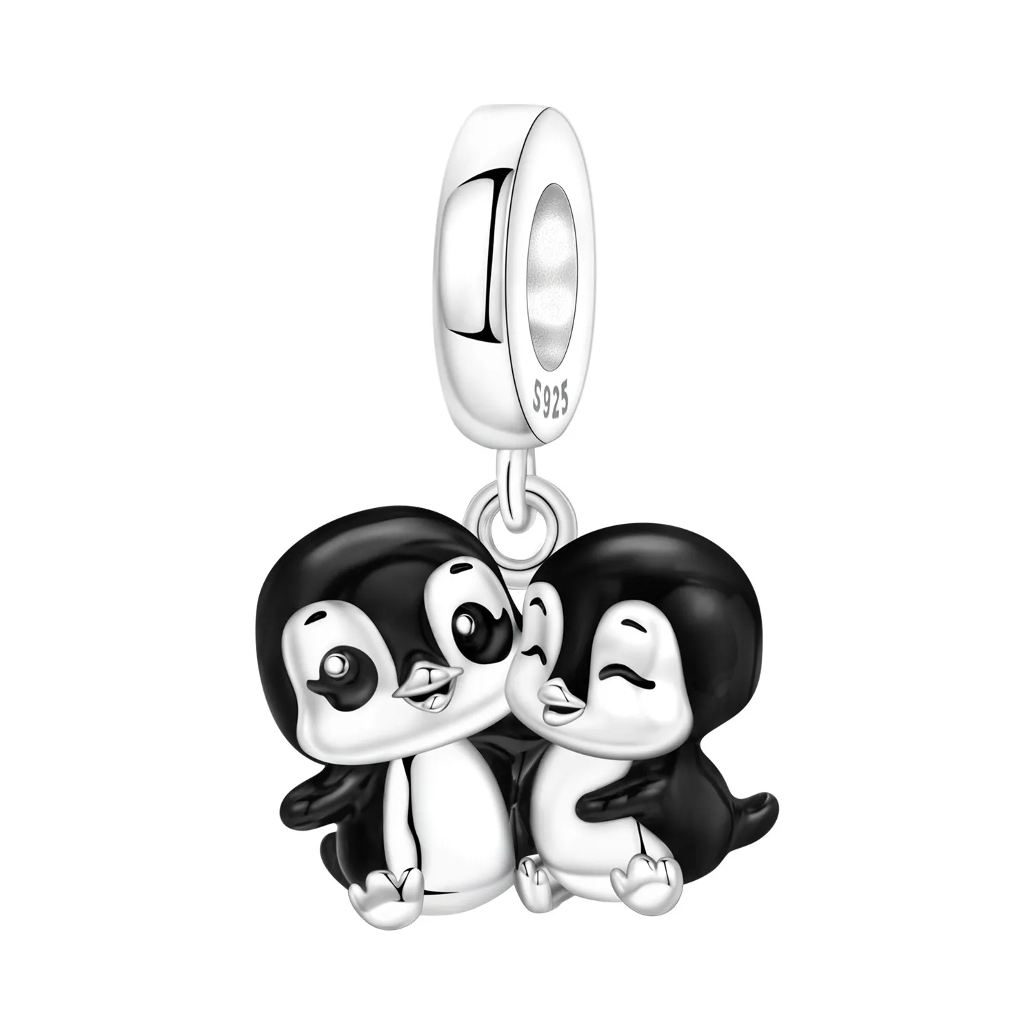 

Оригинальные подвески-шармы Orstarry из стерлингового серебра 925 пробы в виде милых пингвинов, бусины для украшений, DIY-колье, браслеты, модные подарки