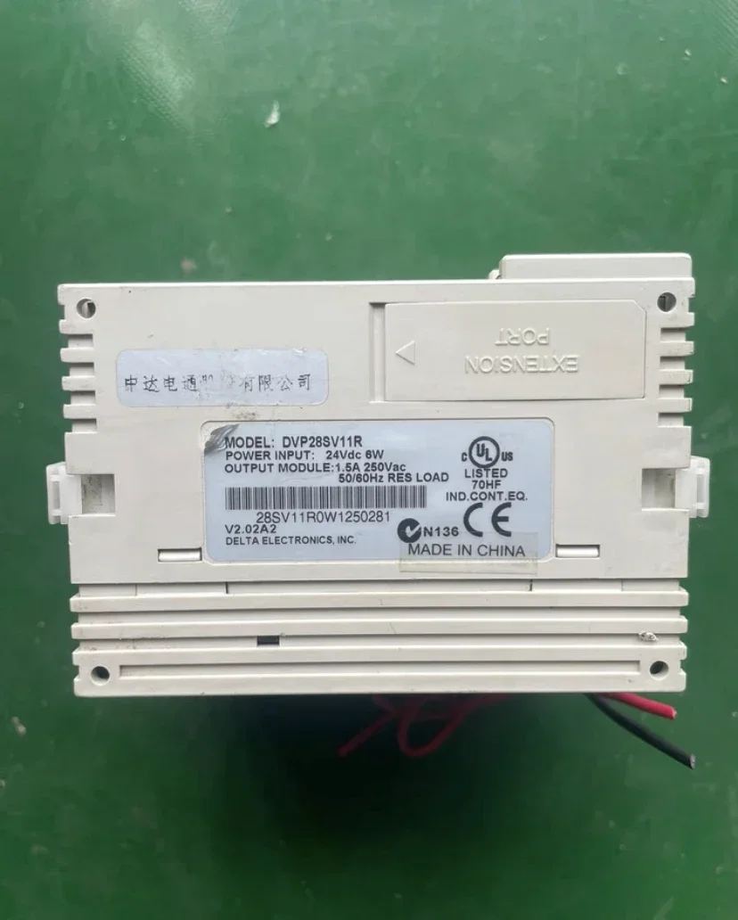 DVP28SV11R second hand PLC MODULE tested ok,in good condition