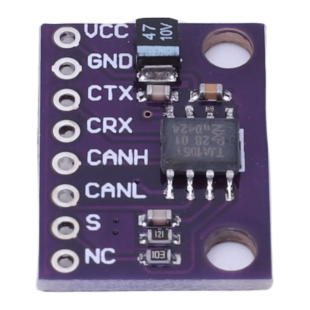 

CJMCU-1051 TJA1051 CAN Transceiver Module 3V- 5V CAN Transceiver Breakout Board Low Power Consumption CAN Network Module