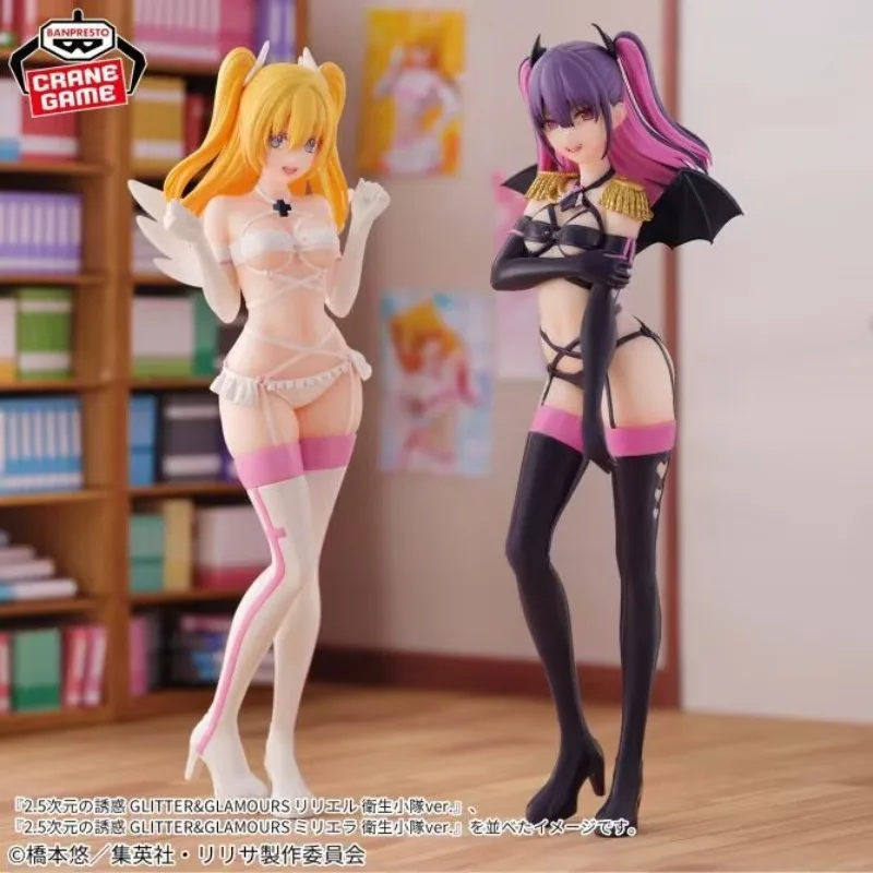 

Оригинальная блестящая фигурка Bandai Glamours 2,5, размерная соблазнение, коллекция аниме, украшения, фигурка, игрушки, подарок 22 см
