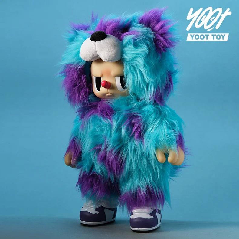 

Genuine Yoottoy Rebel Rebel Bear Series: Articulated Figures, Plush Toys, Cool Doll Masks – Collectible Trendy & Creative Gifts