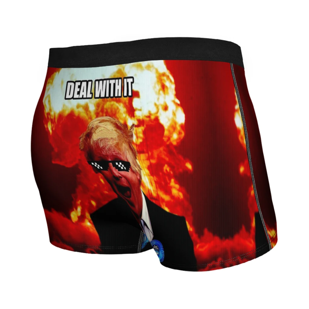 Deal Dwayne The Shrok Johnson Underpants Cotton Panties Man Underwear Comfortable Shorts Boxer Briefs