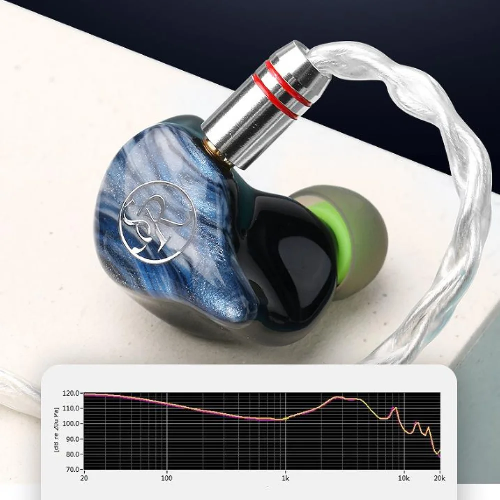 

Sound Rhyme Sr1 Bass 1Dd 2Pin 0.78mm Iem 9.2mm Dual Magnetic Titanium Film Dynamic Driver Wired Hifi Audiophile In-Ear Earphone