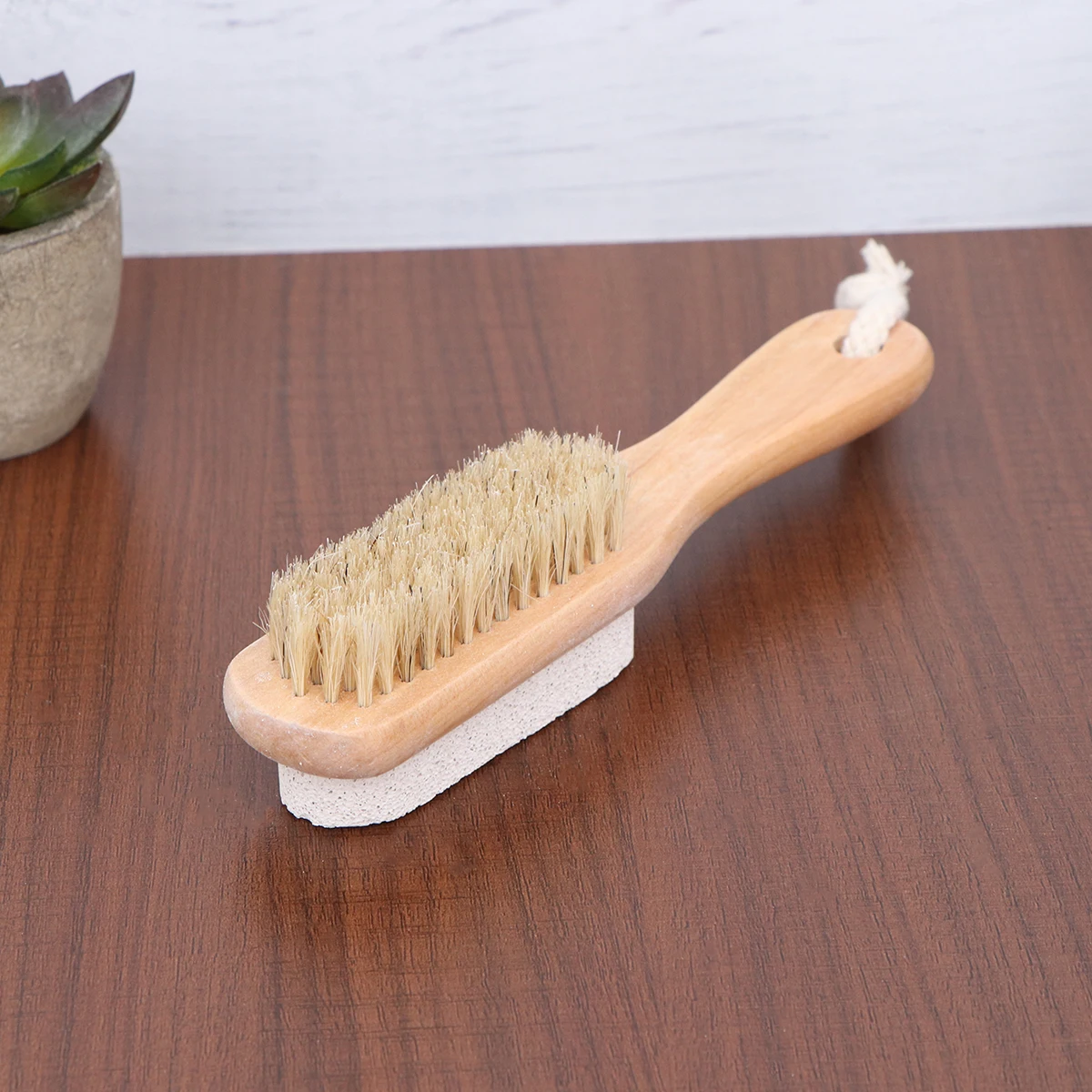 

1Pcs Double Sided Pumice Foot Callus File Brush Pedicure Care Tool for Removing Dead Skin Hard Callus Smooth Skin