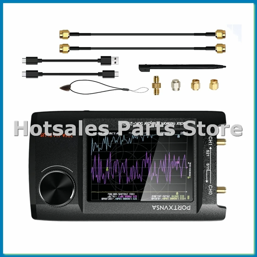 -H4 Plus Portable Vector Network Antenna Analyzer 4in IPS LCD Display Touch Sreeen 50KHz 2.7GHz Bulid in 5000mAh-A79M