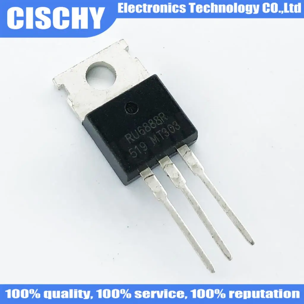10pcs/lot RU6888R RU6888 RU6055R RU6055 TO-220 RU6099R RU6099 RU7588R RU7588 RU75N08R RU75N08 RU190N08R RU7088R TO220 In Stock