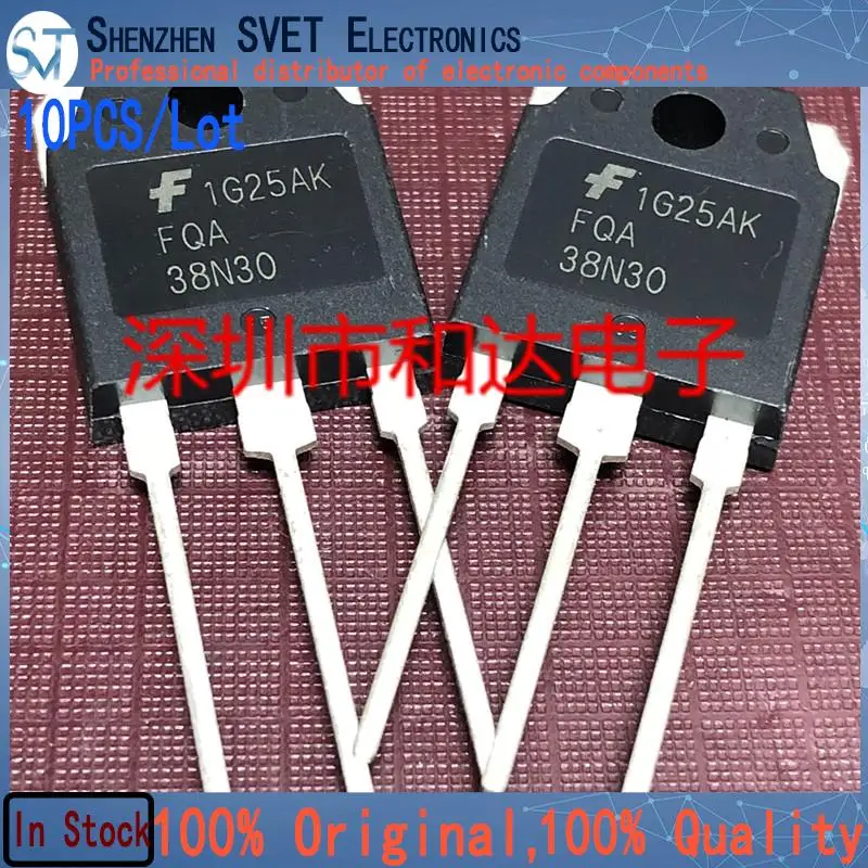 10PCS/Lot FQA38N30  TO-3P 300V 38.4A    Imported Original New And In Stock 100%Test