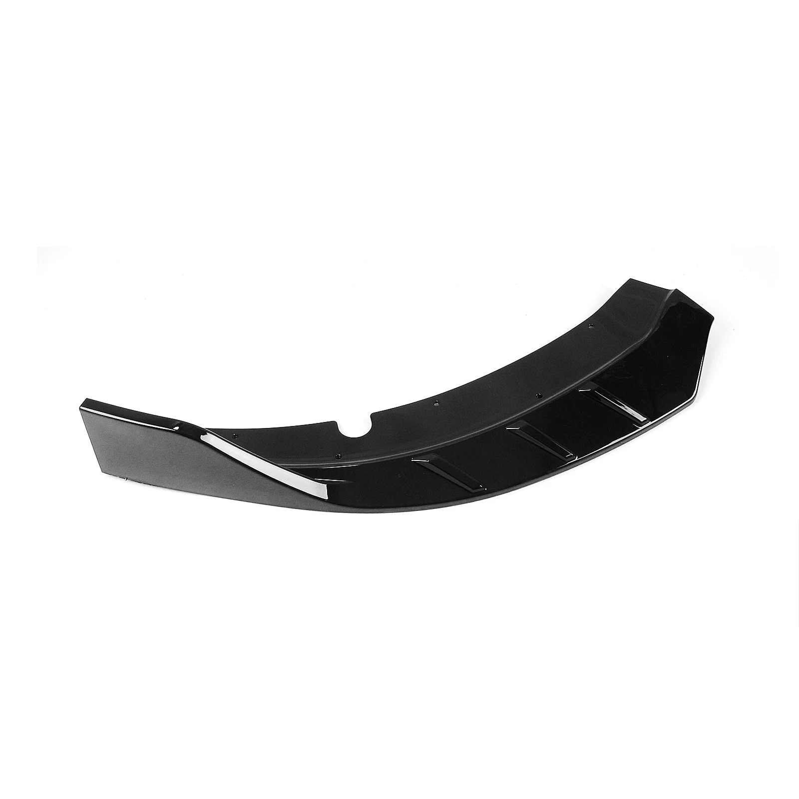 

Gloss Black Front Bumper Spoiler Lip Lower Splitter Blade Guard Protector For Dodge Charger ROCK-R SRT 2015-2023 Sedan 4-Door