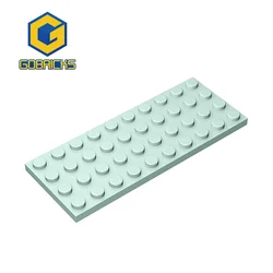 Gobricks-piezas de bloques de construcción para niños, 10 piezas, placa 4x10, Compatible con el 3030 de los niños, bloques de construcción, accesorios técnicos